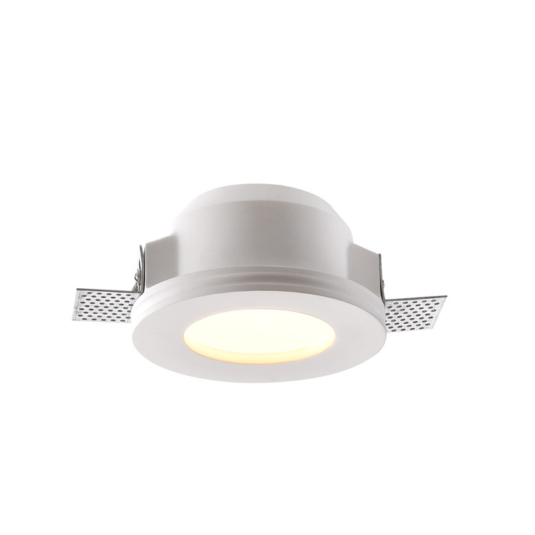 GC-1049 Round Edge Plaster Gypsum Recessed Downlights