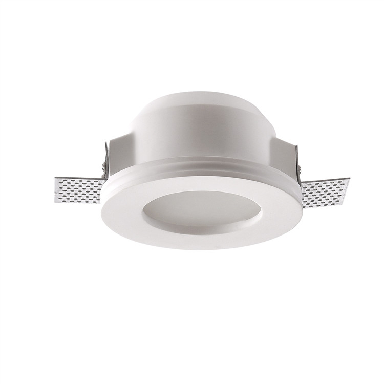 GC-1049 Round Edge Plaster Gypsum Recessed Downlights