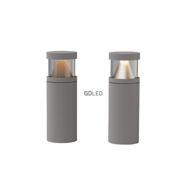 Concrete Bollard Landscape Lighting GB-5010