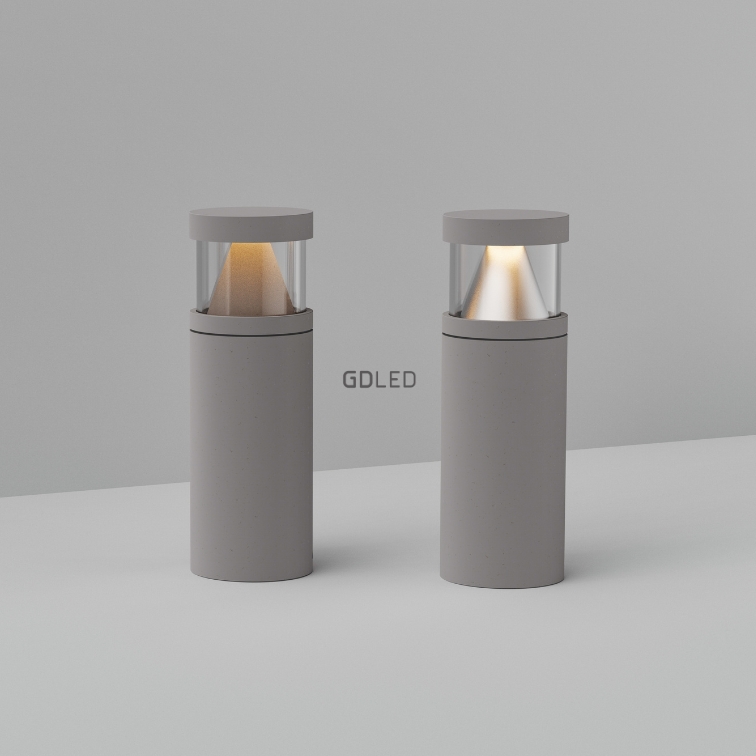 Concrete Bollard Landscape Lighting GB-5010