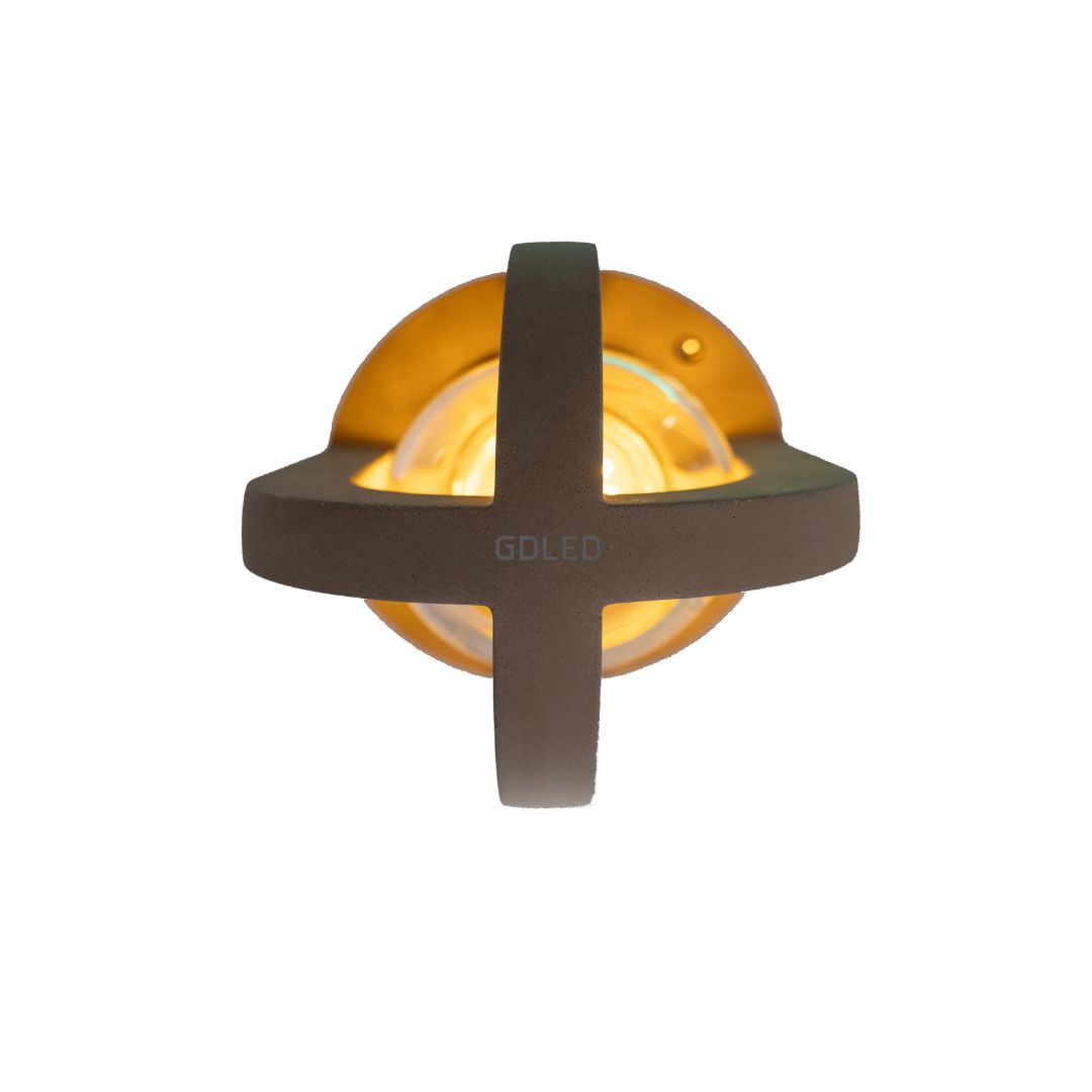 Concrete Outdoor Suspended Ceiling Light GPO-6801