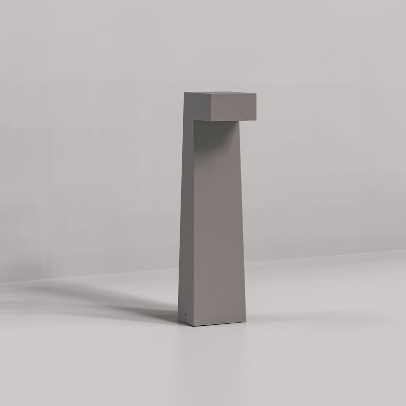 Modern Garden Grey Cement LED Bollard Lamp GB-5004