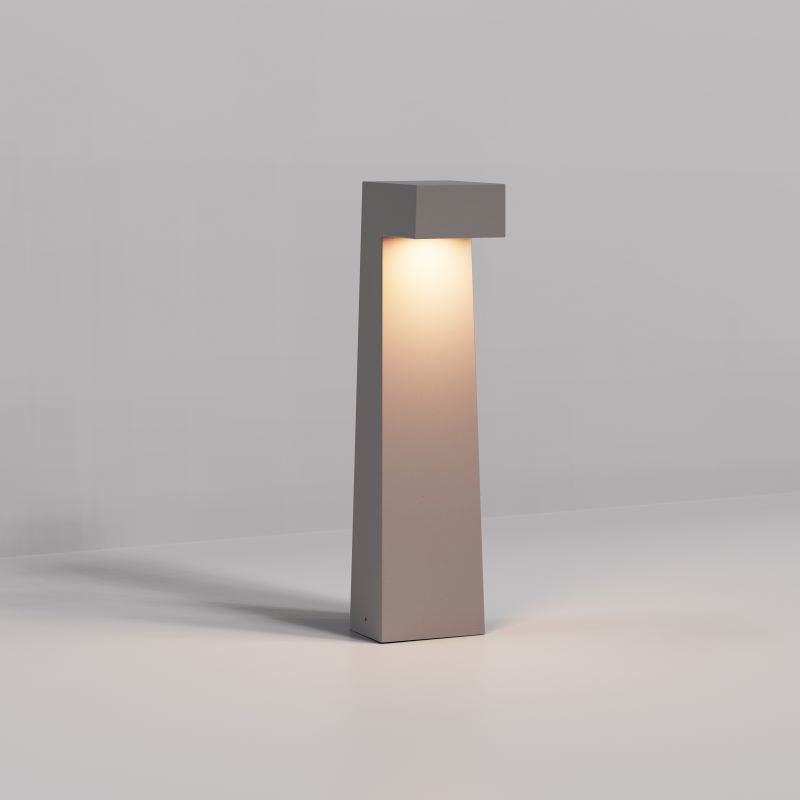 Modern Garden Grey Cement LED Bollard Lamp GB-5004