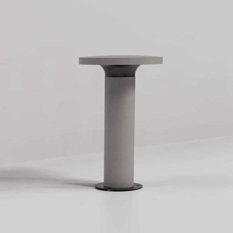 Exterior Decorative Cement Bollard Lamp GB-5005