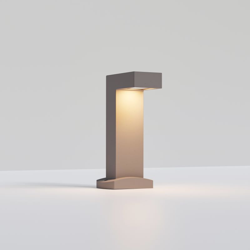 Concrete Bollard Post Pathway Lights GB-5007