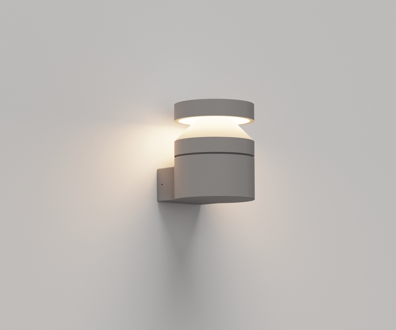 Modern Outdoor Cement LED Wall Lamp Waterproof