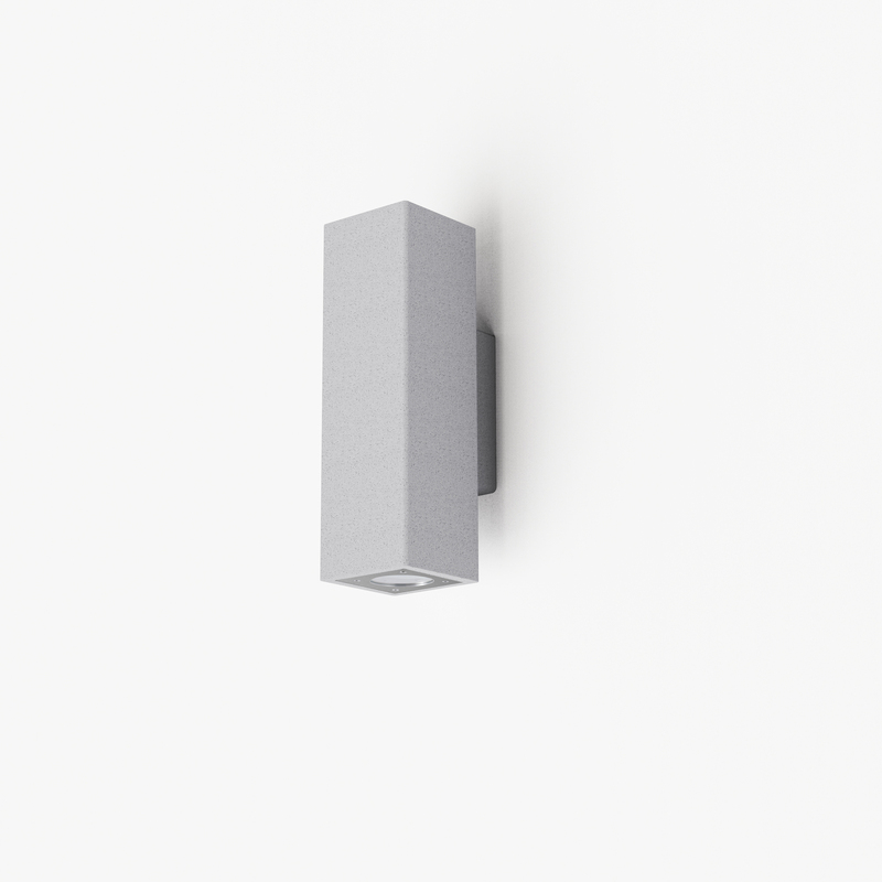 Modern outdoor lighting up and down concrete wall light