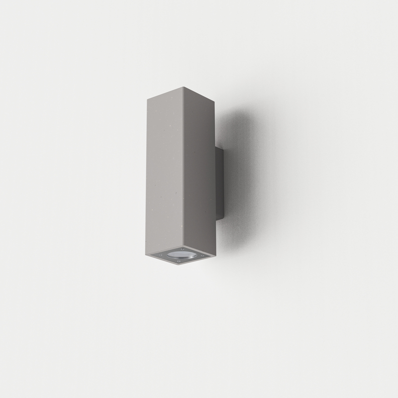 Modern outdoor lighting up and down concrete wall light