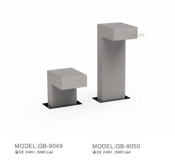 cement bollard lamp outdoor