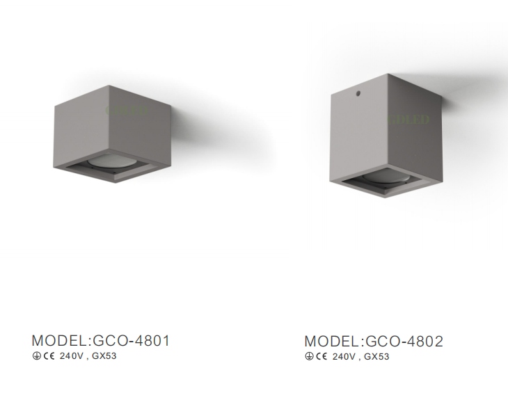 modern outdoor cement lamp