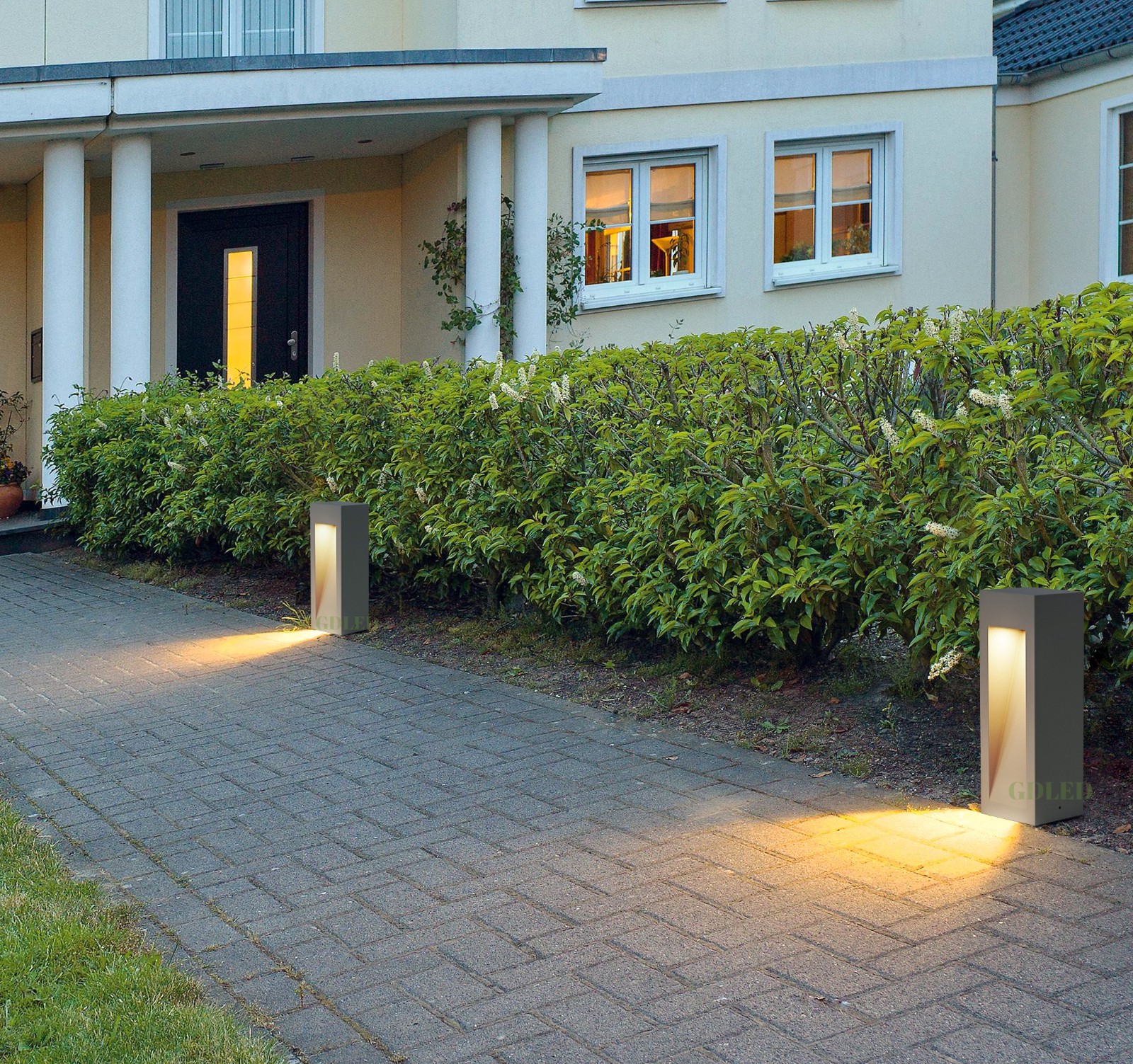 Cement Bollard lamp