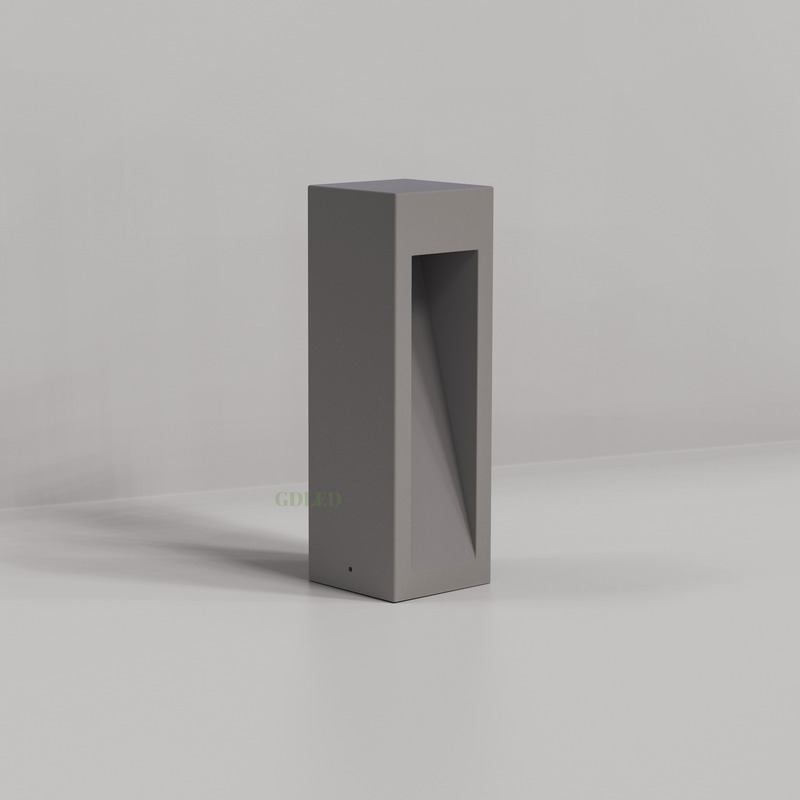 Cement Bollard Lamp Led Garden Bollard post outdoor light