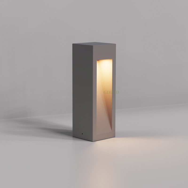 Cement Bollard Lamp Led Garden Bollard post outdoor light