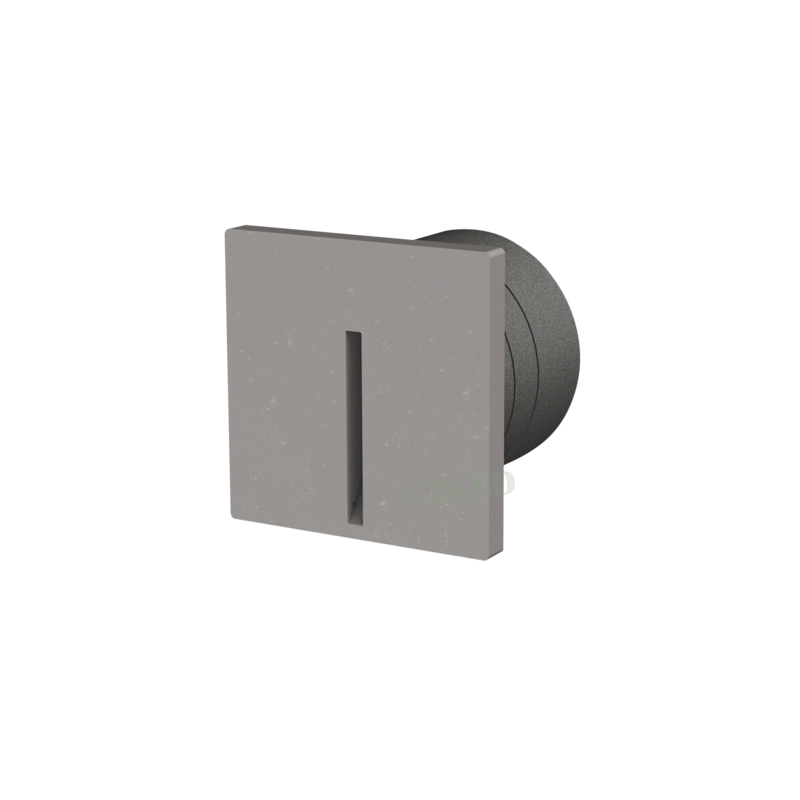 Step light wall recessed