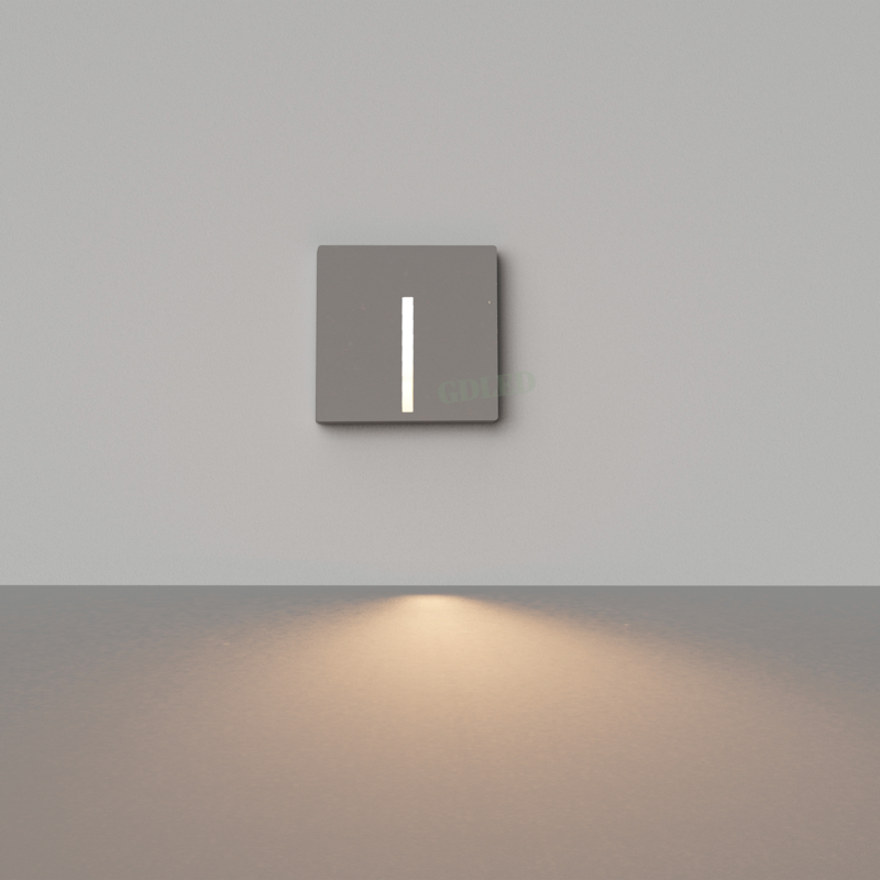 Concrete Step Light for Outdoor Stairs and Walls
