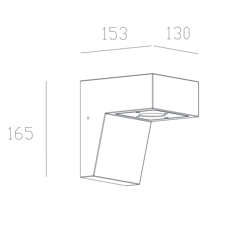 Outdoor Wall Concrete Light GW-9001