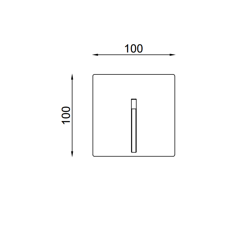 Concrete Step Light for Outdoor Stairs and Walls