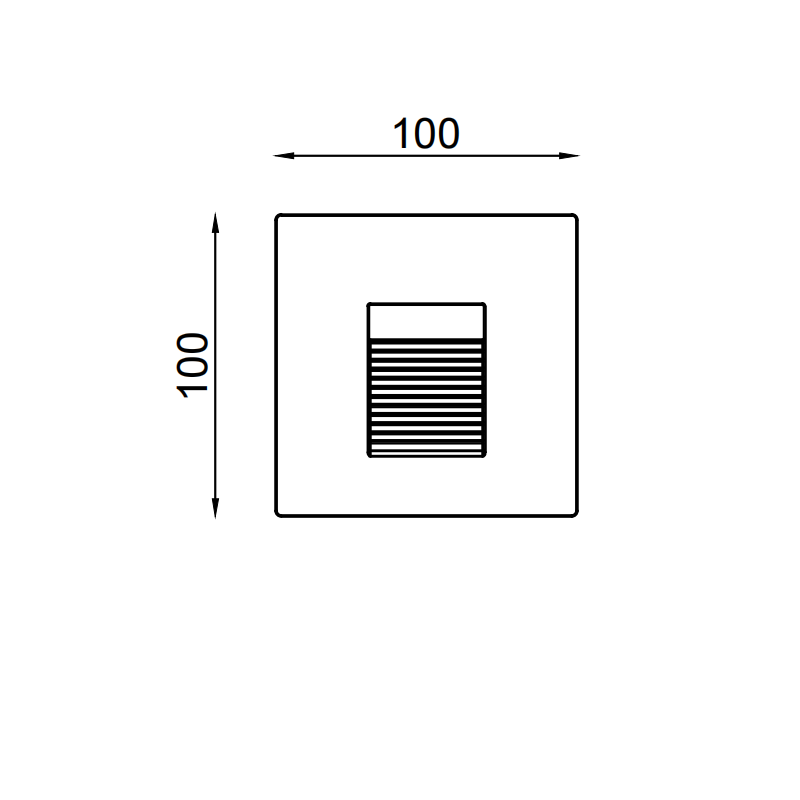 Wall Mounted Stair Step Light Outdoor IP65