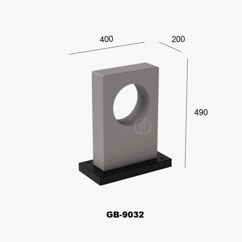 Durable Concrete Outdoor Light for Garden and Coastal Areas