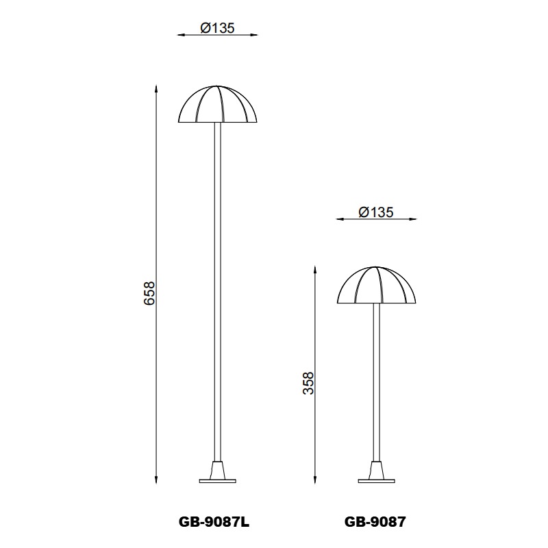Modern Stone Light Outdoor – Concrete Outdoor Light IP65 for Landscape Spaces