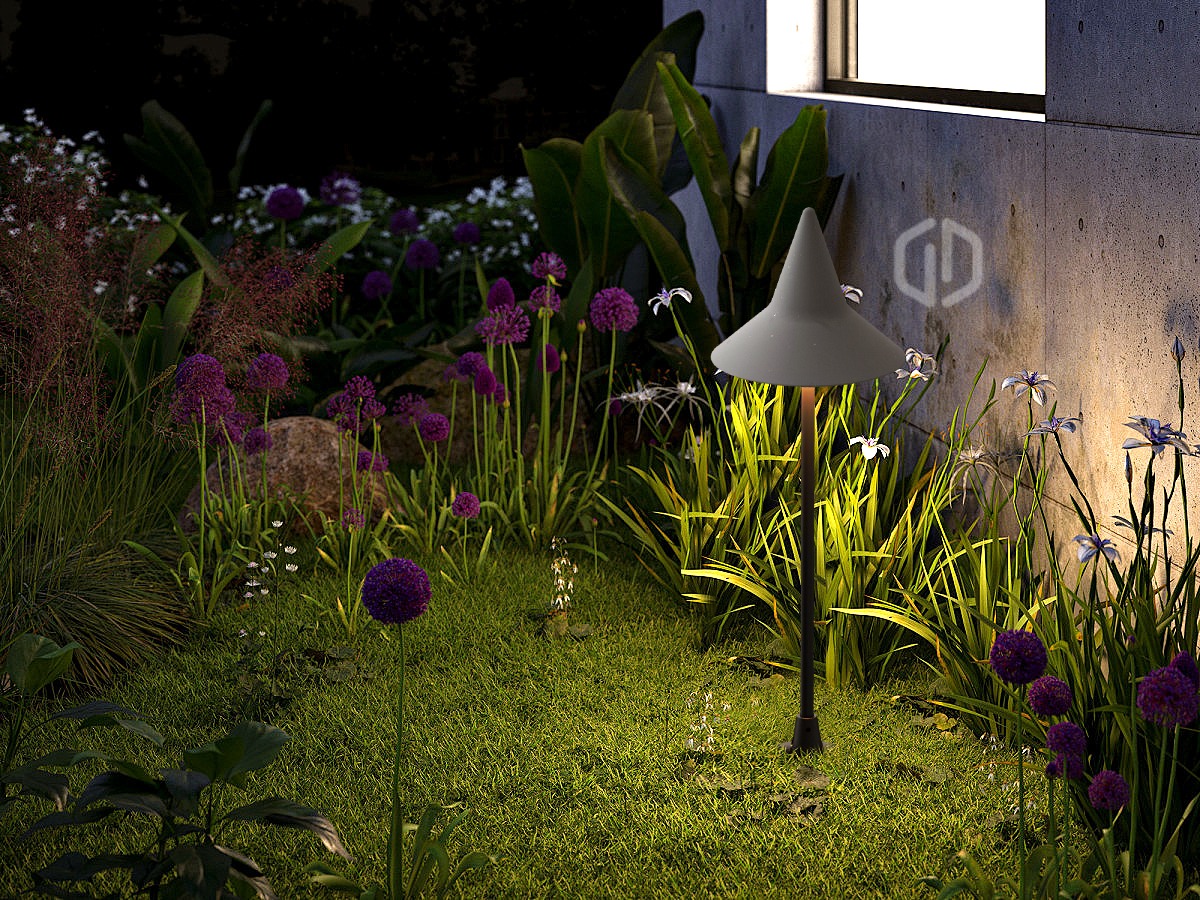 Landscape concrete lighting Landscape concrete lighting