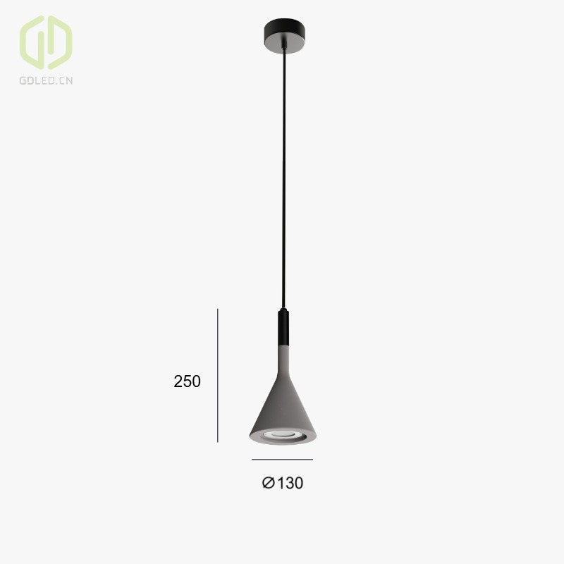 Concrete Outdoor Pendant Light IP65 Fixture