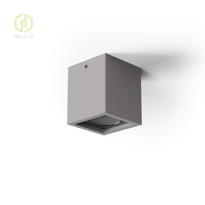 Modern Outdoor Ceiling Mount Lights Concrete IP65