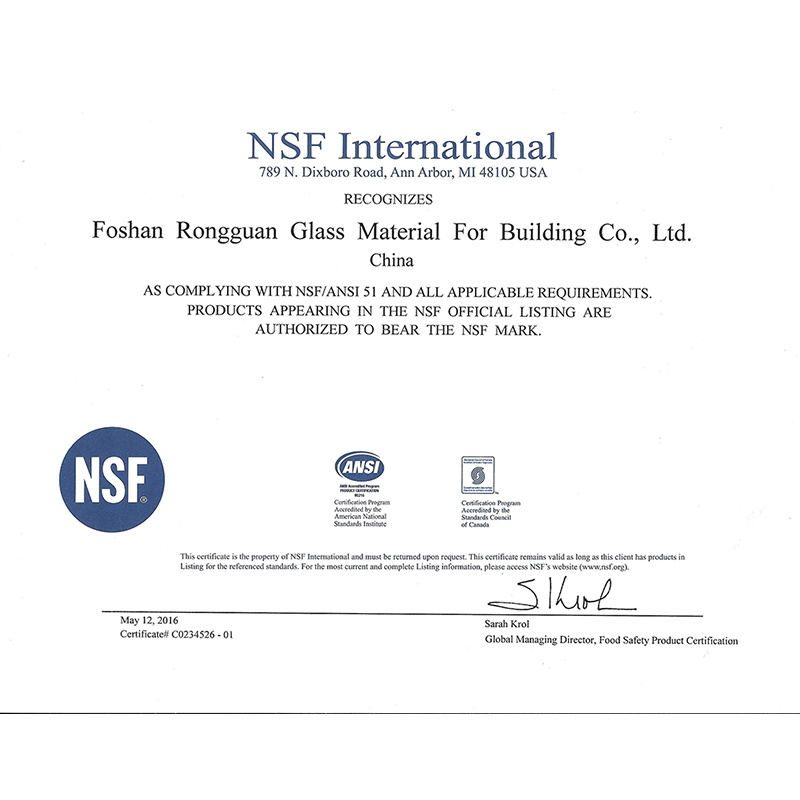 Сертификат НСФ