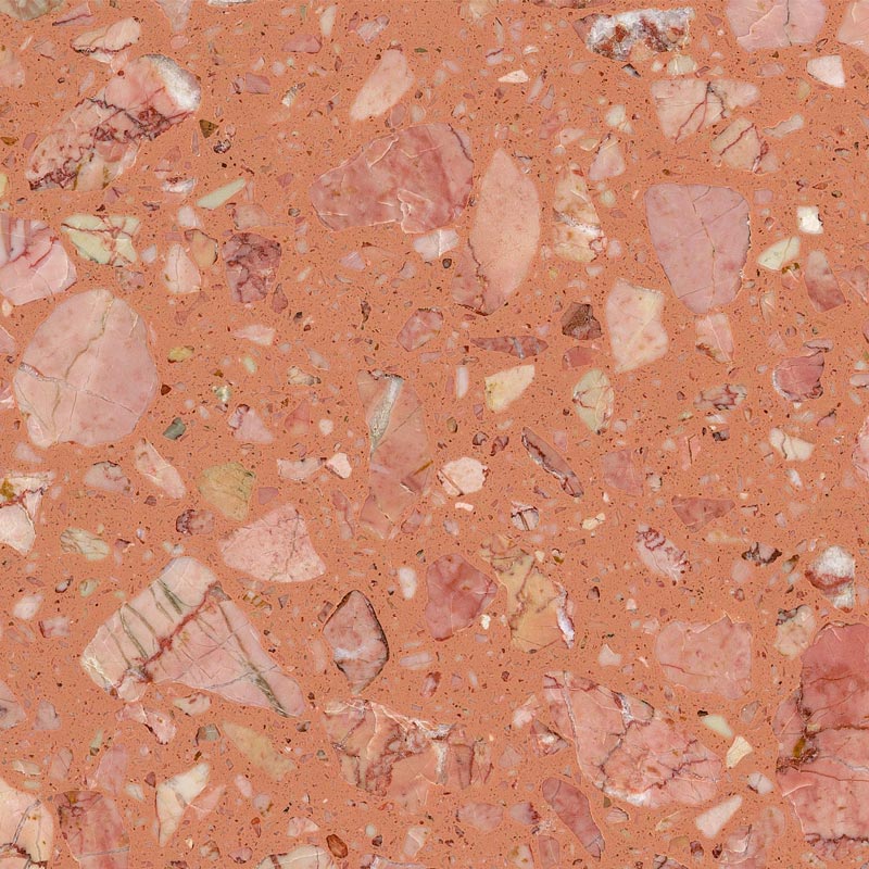 Red Engineered Stone For Flooring