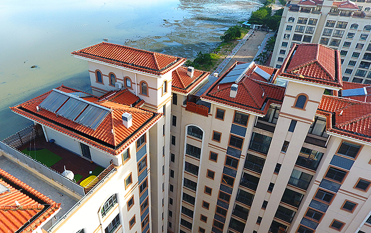 Fullbody Red Spanish Clay Roof Tiles