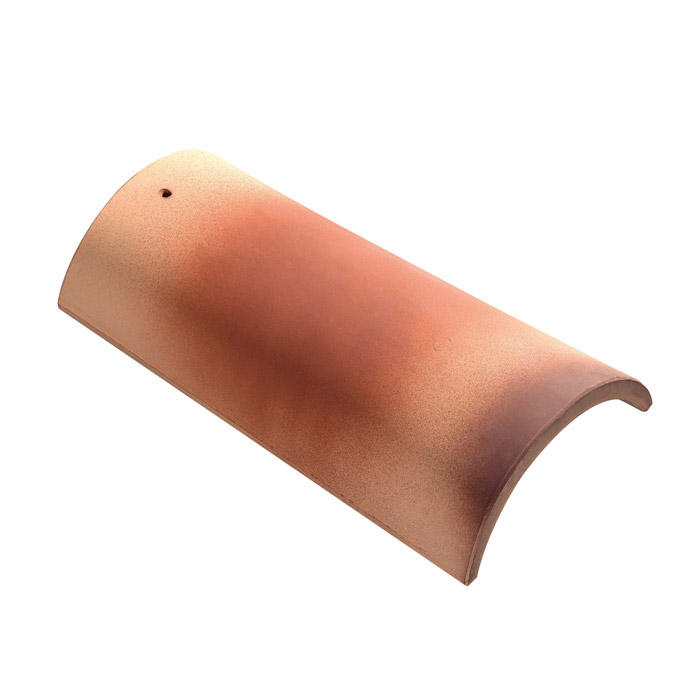 Fashionable Multiple Color Barrel Clay Roof Tile