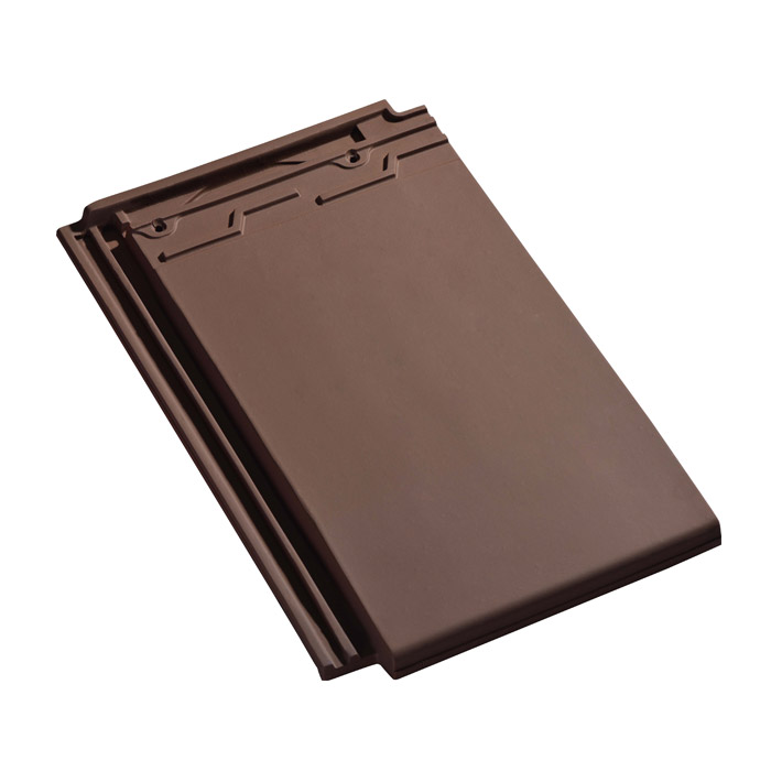 Light Brown Flat Clay Roof Tiles