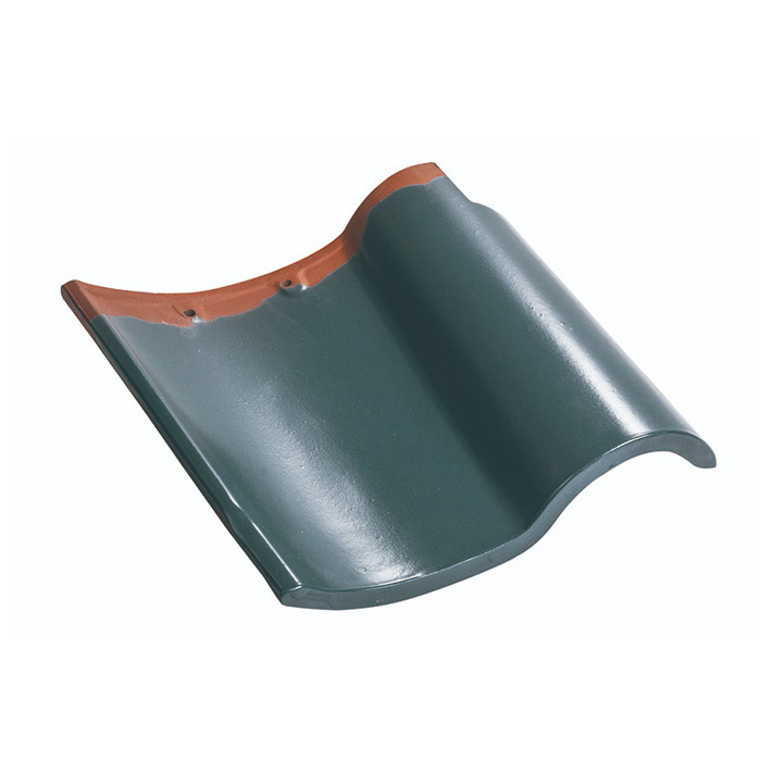 Glazed Multiple Color Clay Roofing Tiles