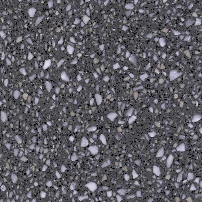 Fashion Grey Terrazzo Stone Countertop