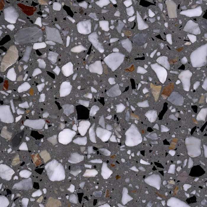 Most Popular Dark Grey Terrazzo Stone