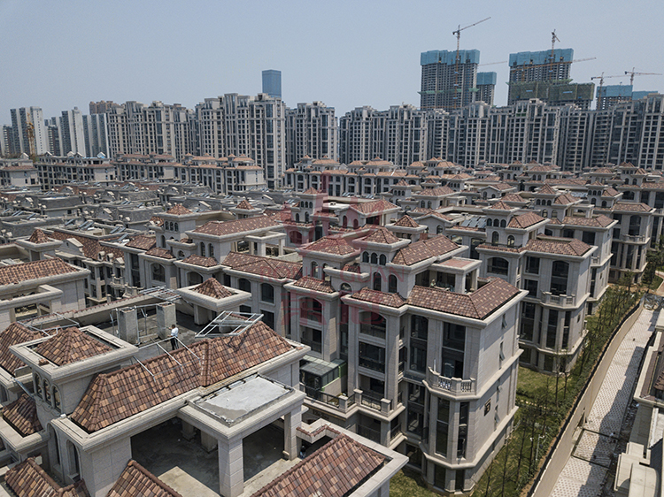 Dark Brown Roofing Tiles