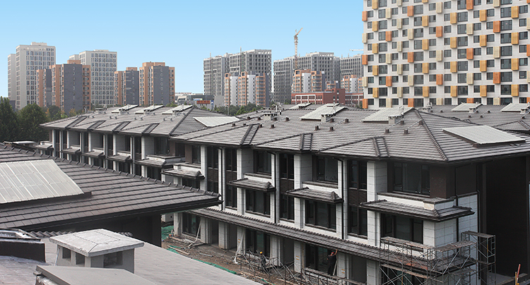 Dark Black Flat Terracotta Roof Tiles