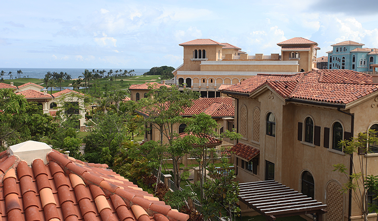 Multiple Color Barrel Clay Roof Tiles