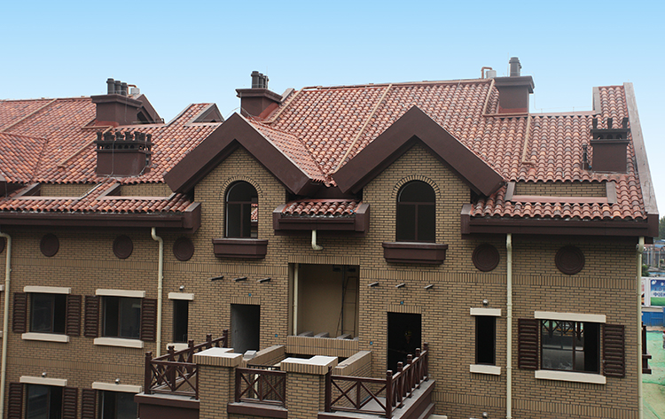 Apricot Red Terracota Roof Tile