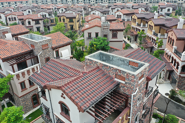 Multiple Colors Terracotta Roof Tile