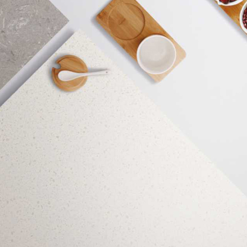 White Quartz Kitchen Countertop