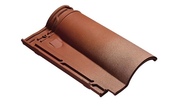 What is the fire resistance of Roman clay roof tiles?