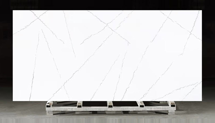 Is the calacatta quartz slab suitable for outdoor steps?