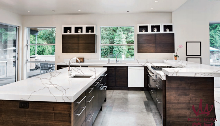 Can the quartz stone countertop be disassembled and reused?