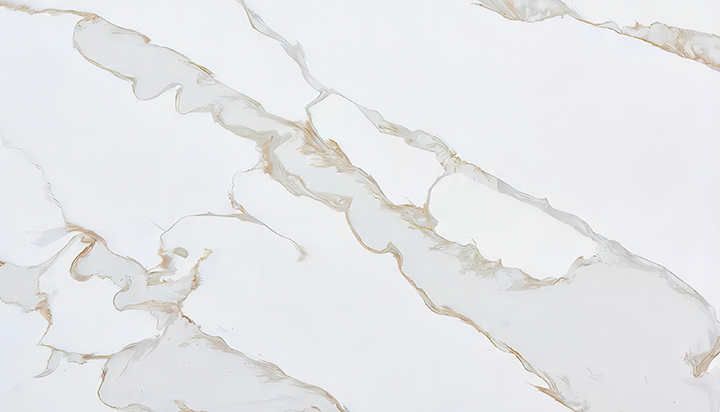 Can calacatta quartz stone slab join your interior design?