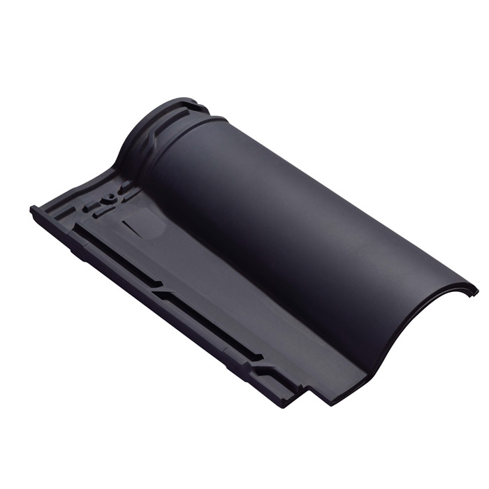 What is the insulation effect of Roman clay roof tiles?