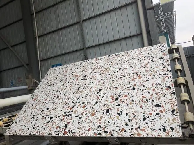 Is terrazzo flooring suitable for use in school corridor areas?