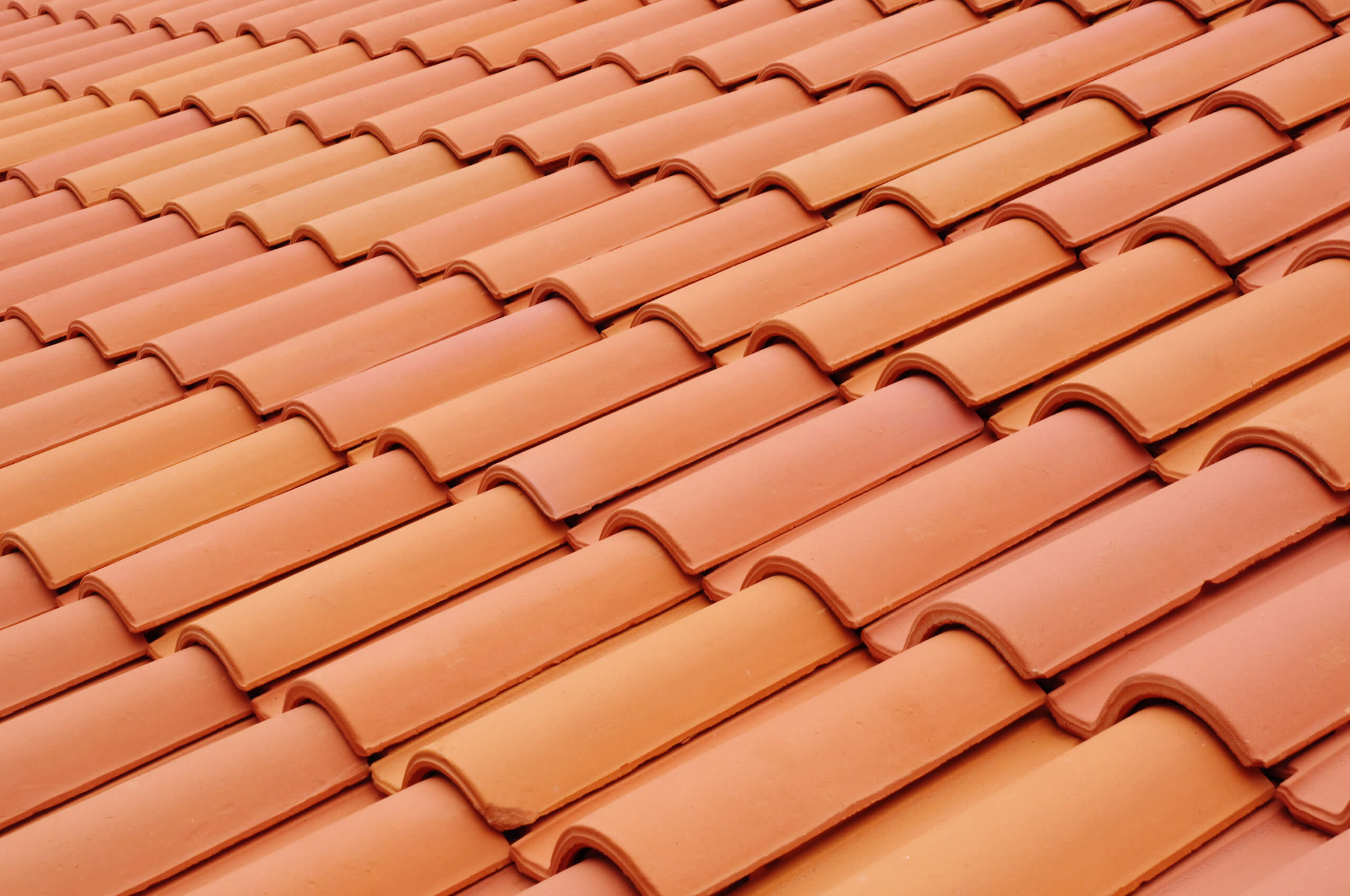 clay roof tiles