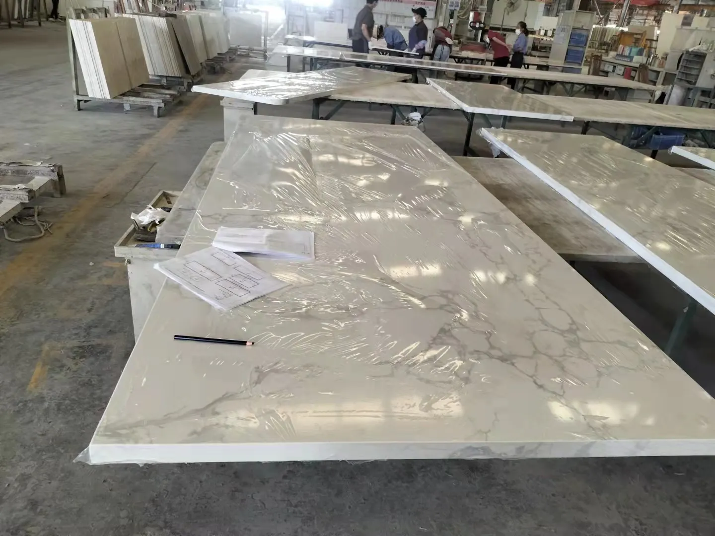 terrazzo countertop