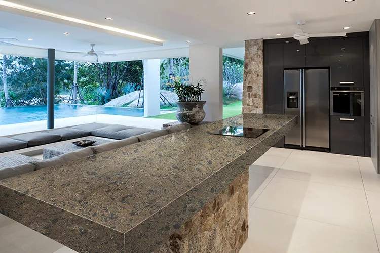 Marble countertops